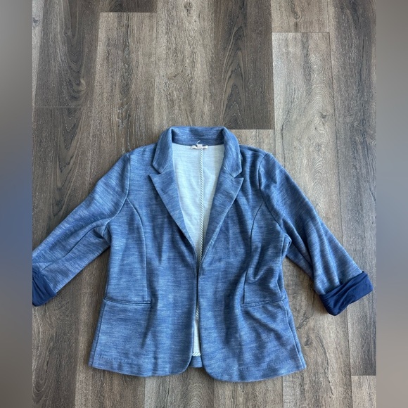 Skies Are Blue Jackets & Blazers - Skies Are Blue Blue Blazer